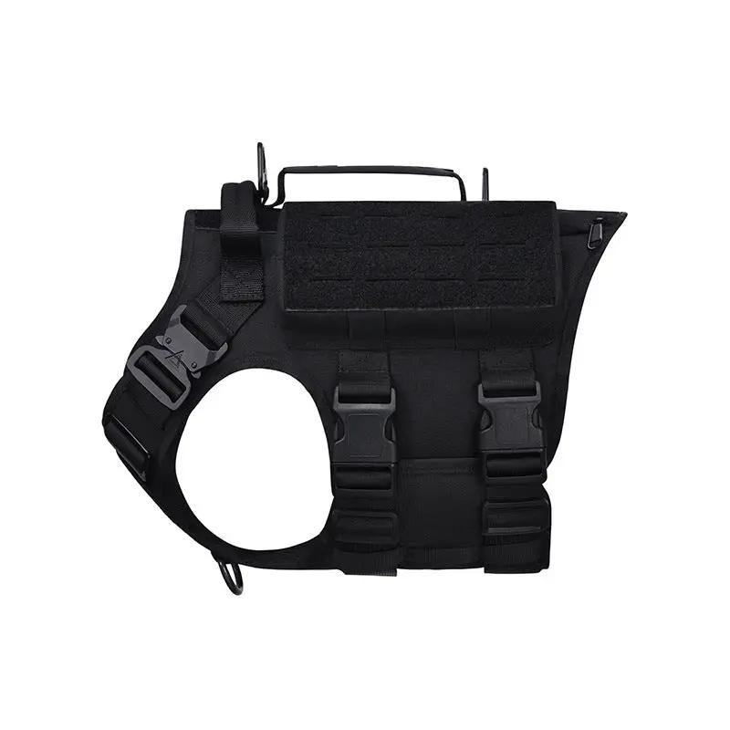 TrailPaw Tactical Dog Harness Vest - Waterproof Nylon by eprolo