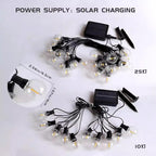 Outdoor Waterproof Camping G40 Solar String Lights by eprolo