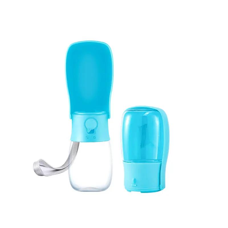 300ML Dog Out Drinking Water Bottle With Filter Element Pet Accompanying Cup Portable Pet Folding Water Cup by eprolo