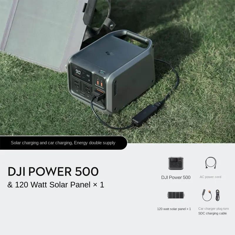 DJI Power 500 Outdoor Power Station 1000W Portable Mobile Energy Storage Solar Charging Quiet Operation by eprolo