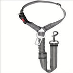 TrailPaw Adjustable Dog Car Seat Belt Safety Tether