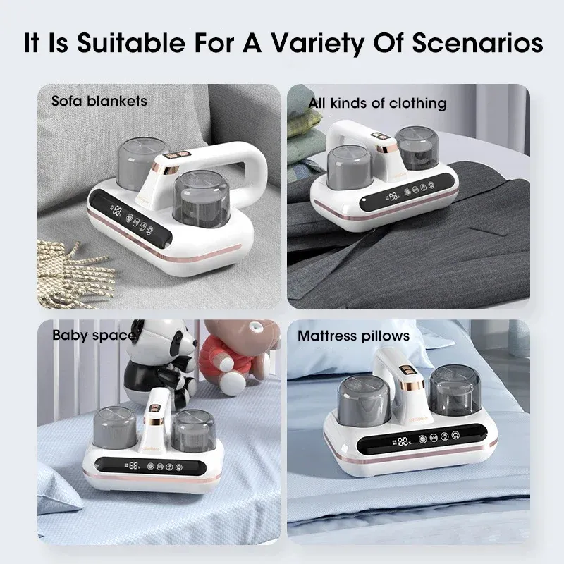 TrailPaw Cordless Mattress Vacuum & UV Mite Remover