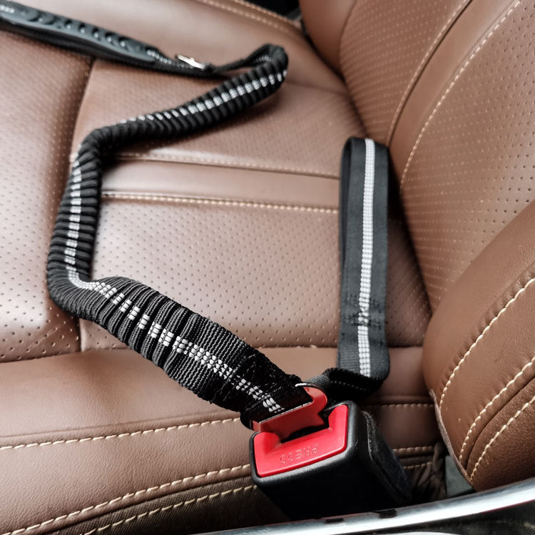 TrailPaw Reflective Dog Car Seat Belt Leash