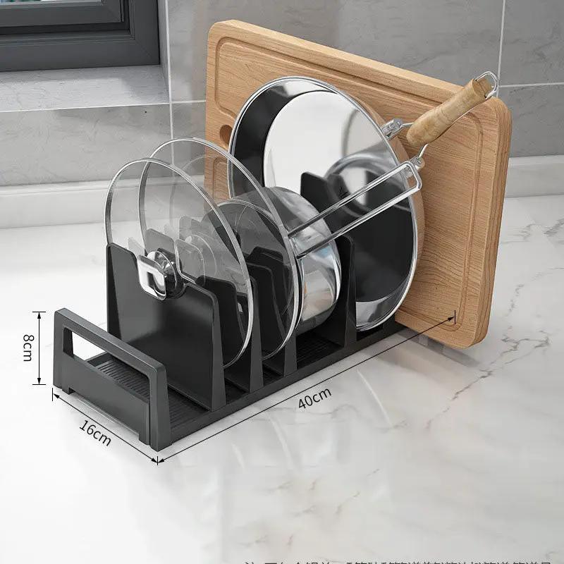 Space Aluminum Draining Dish Rack Cutlery Rack Drawer Dish Rack Nail Free Kitchen Supplies Storage Rack by eprolo