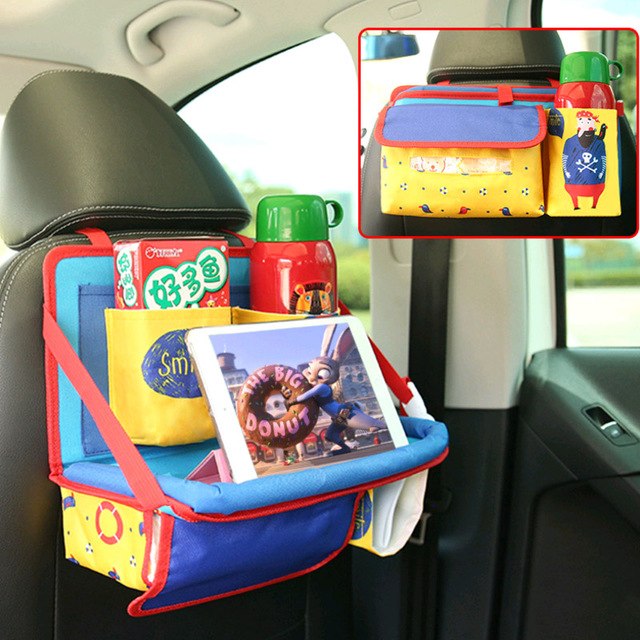 TrailPaw Car Seat Back Organizer with Tablet Holder
