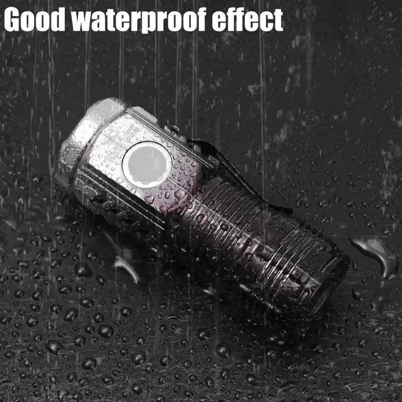 TrailPaw Mini LED Flashlight — USB Rechargeable Torch