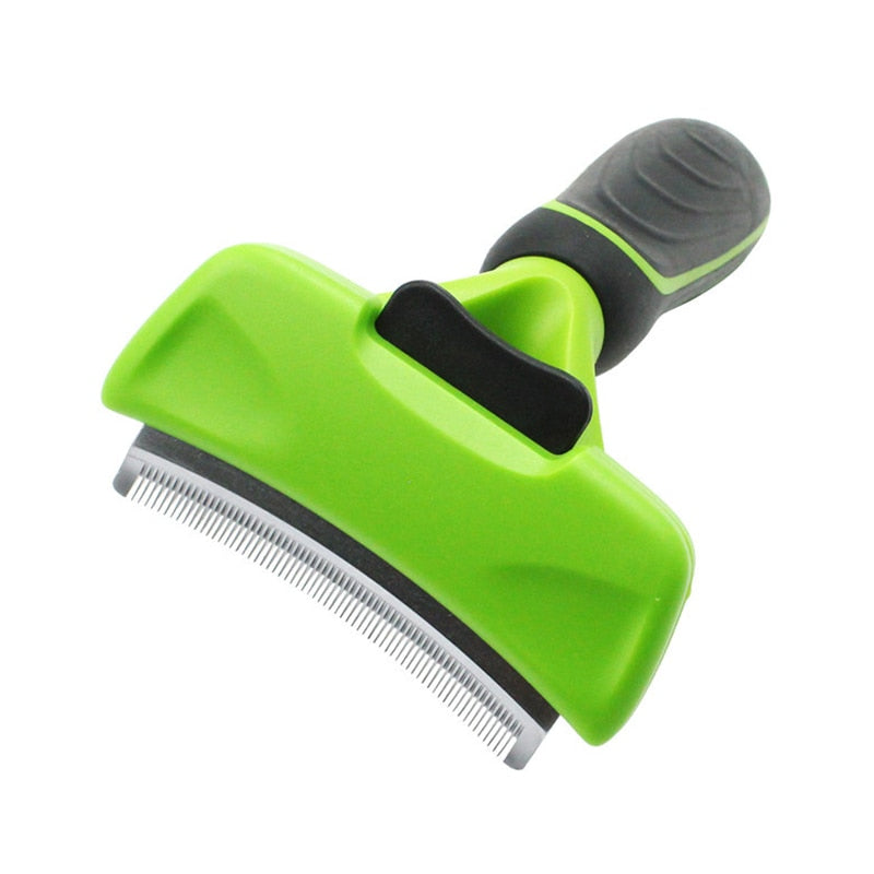 TrailPaw Deshedding Rake & Grooming Brush for Dogs & Cats