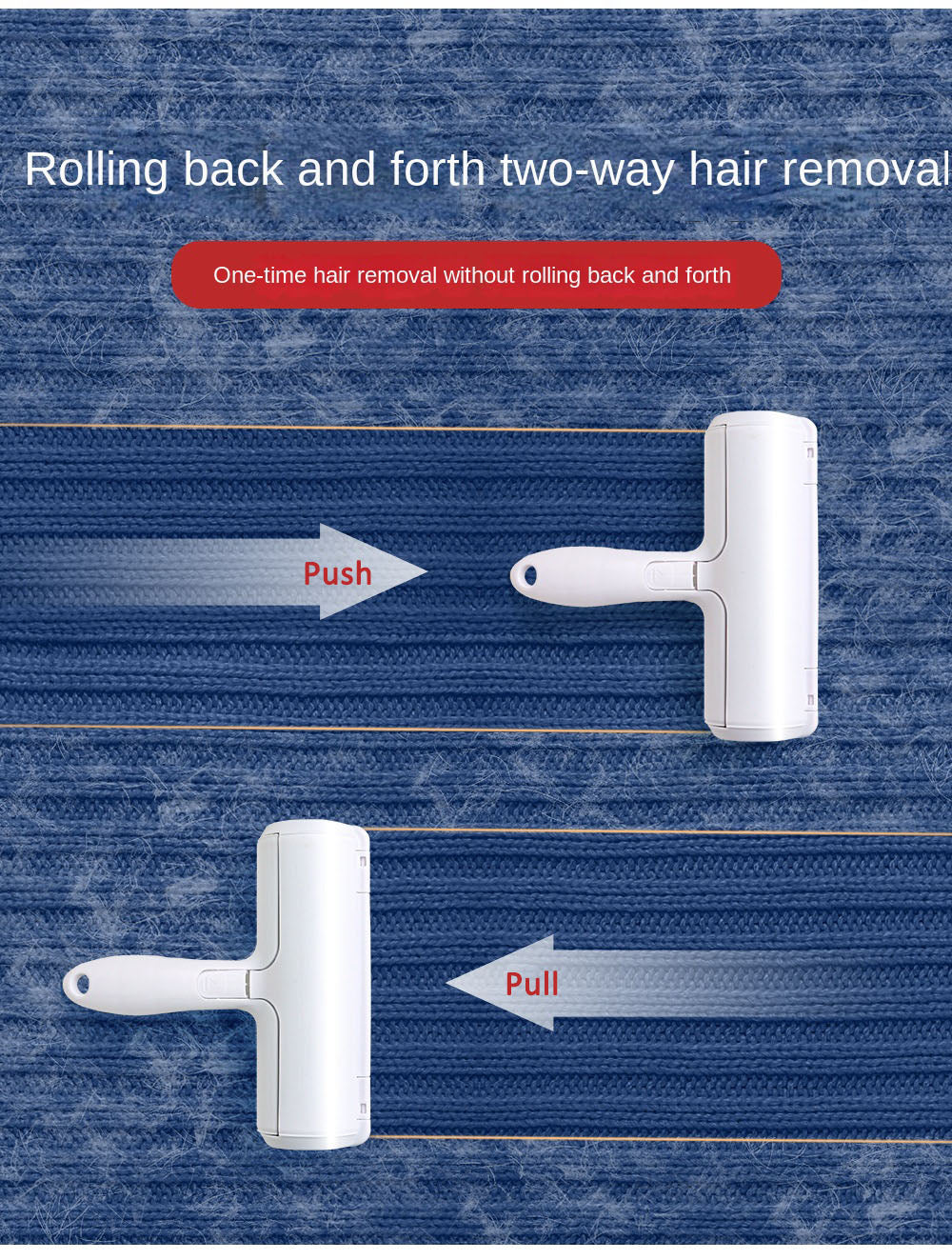 TrailPaw One-Click Clean Deshedding Brush for Dogs & Cats