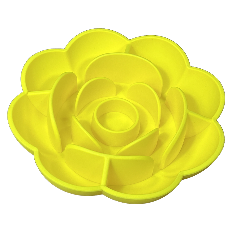 TrailPaw Flower Slow Feeder Bowl for Dogs