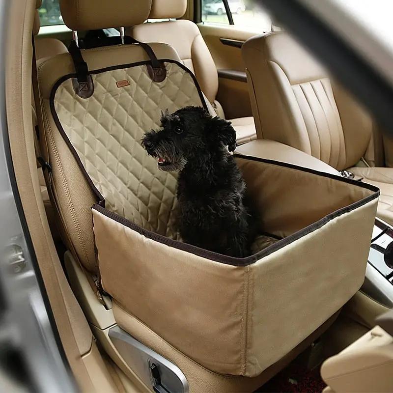 Pet Dog Car Seat Cover Protector Waterproof Vehicle Pet Mat Blanket Foldable Pet Dog Car Carrier Basket Safety Single Seat Bag by eprolo