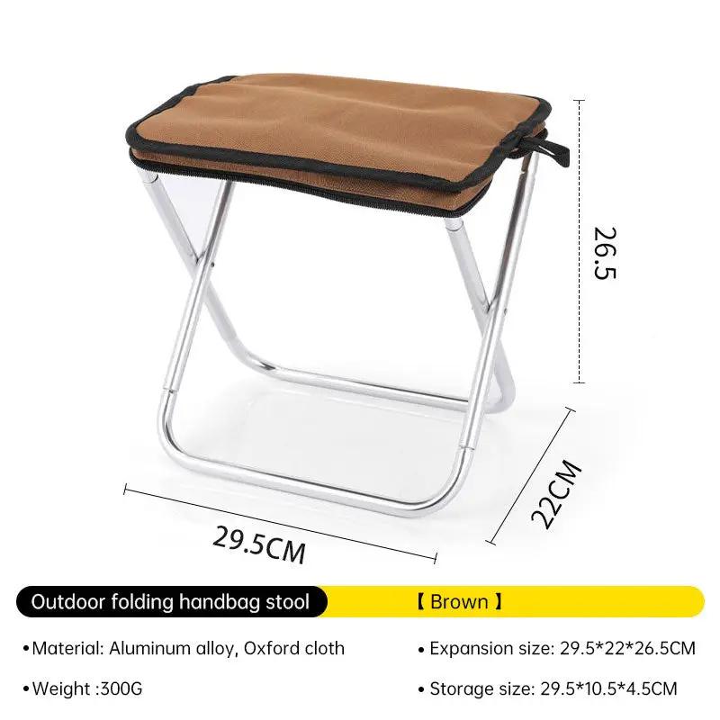 Outdoor Folding Ultra Light Camping Chair Portable Bench Travel Self driving Tour BBQ Camping Equipment by eprolo