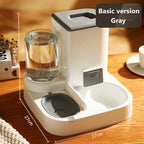 TrailPaw Automatic Pet Feeder with Stainless Steel Bowls