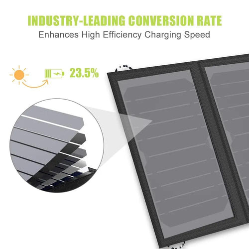 Solar Panel 10W 5V Solar Charger Portable Solar Battery Chargers Charging for Phone for Hiking etc. Outdoors. by eprolo
