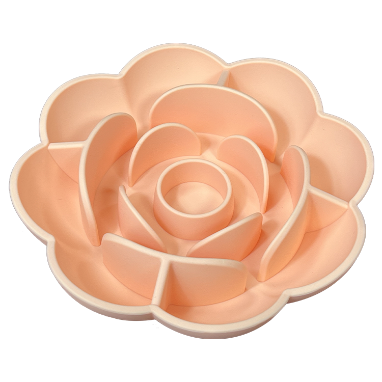 TrailPaw Flower Slow Feeder Bowl for Dogs