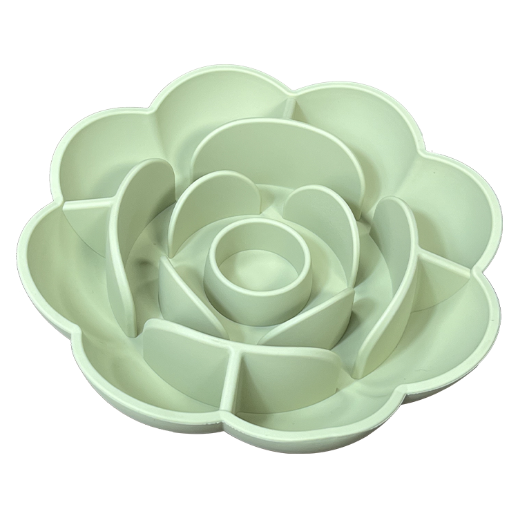 TrailPaw Flower Slow Feeder Bowl for Dogs