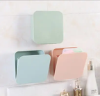 TrailPaw Punch-Free Wall Organizer — Remote & Phone Holder