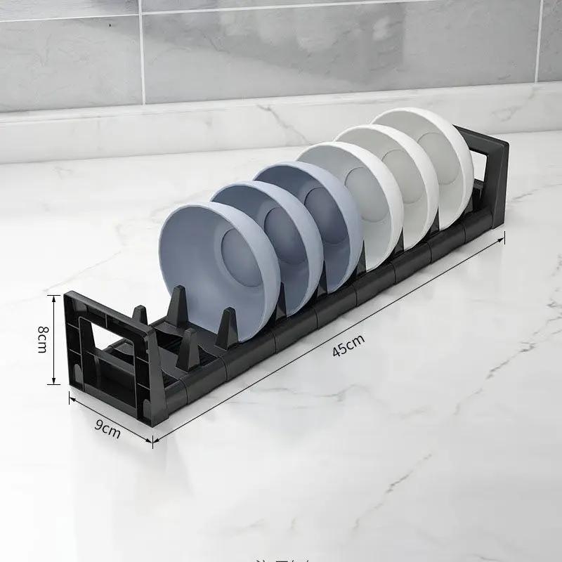 TrailPaw Aluminium Dish Drainer — In-Drawer Organizer