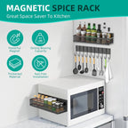 TrailPaw Magnetic Fridge Spice Rack Organizer