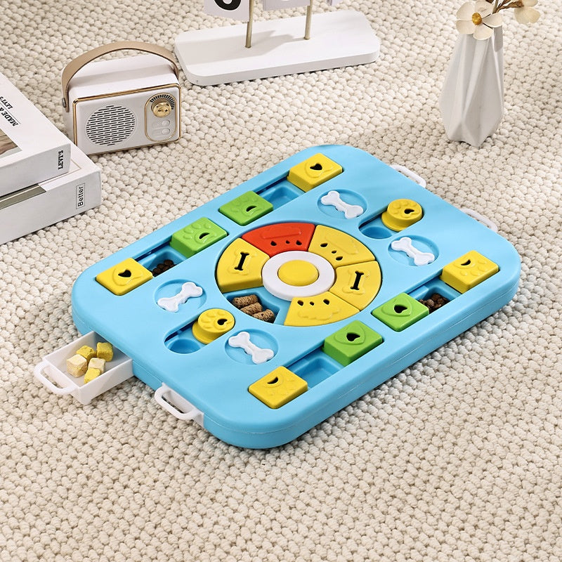 TrailPaw Slow Feeder Puzzle Bowl for Dogs