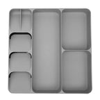 Cutlery Organizer Kitchen Drawer Organizer Tray Spoon Cutlery Separation Finishing Storage Box Tableware Kitchen Tool Dropship by eprolo