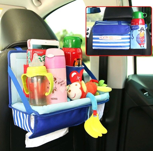 TrailPaw Car Seat Back Organizer with Tablet Holder