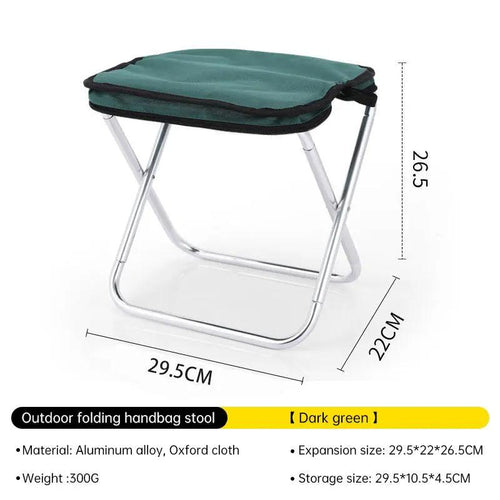 Outdoor Folding Ultra Light Camping Chair Portable Bench Travel Self driving Tour BBQ Camping Equipment by eprolo