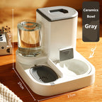 TrailPaw Automatic Pet Feeder with Stainless Steel Bowls