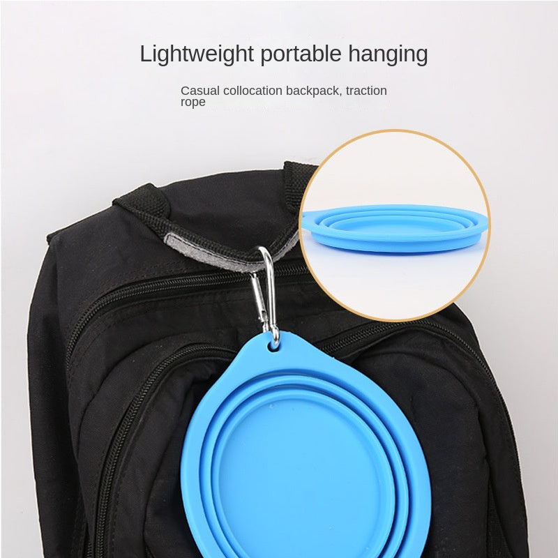 TrailPaw Foldable Silicone Travel Bowl 600ml