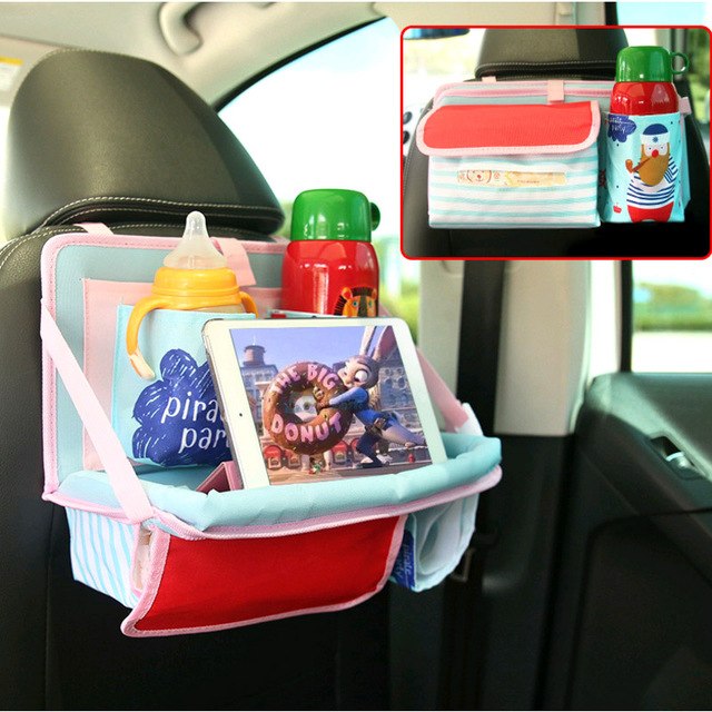 TrailPaw Car Seat Back Organizer with Tablet Holder