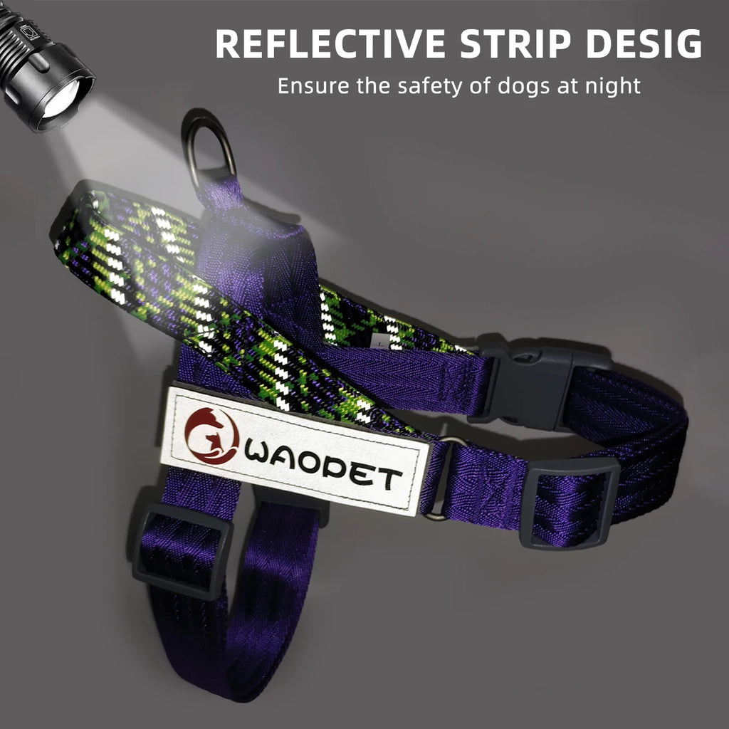 TrailPaw Trailblazer No-Pull Reflective Dog Harness