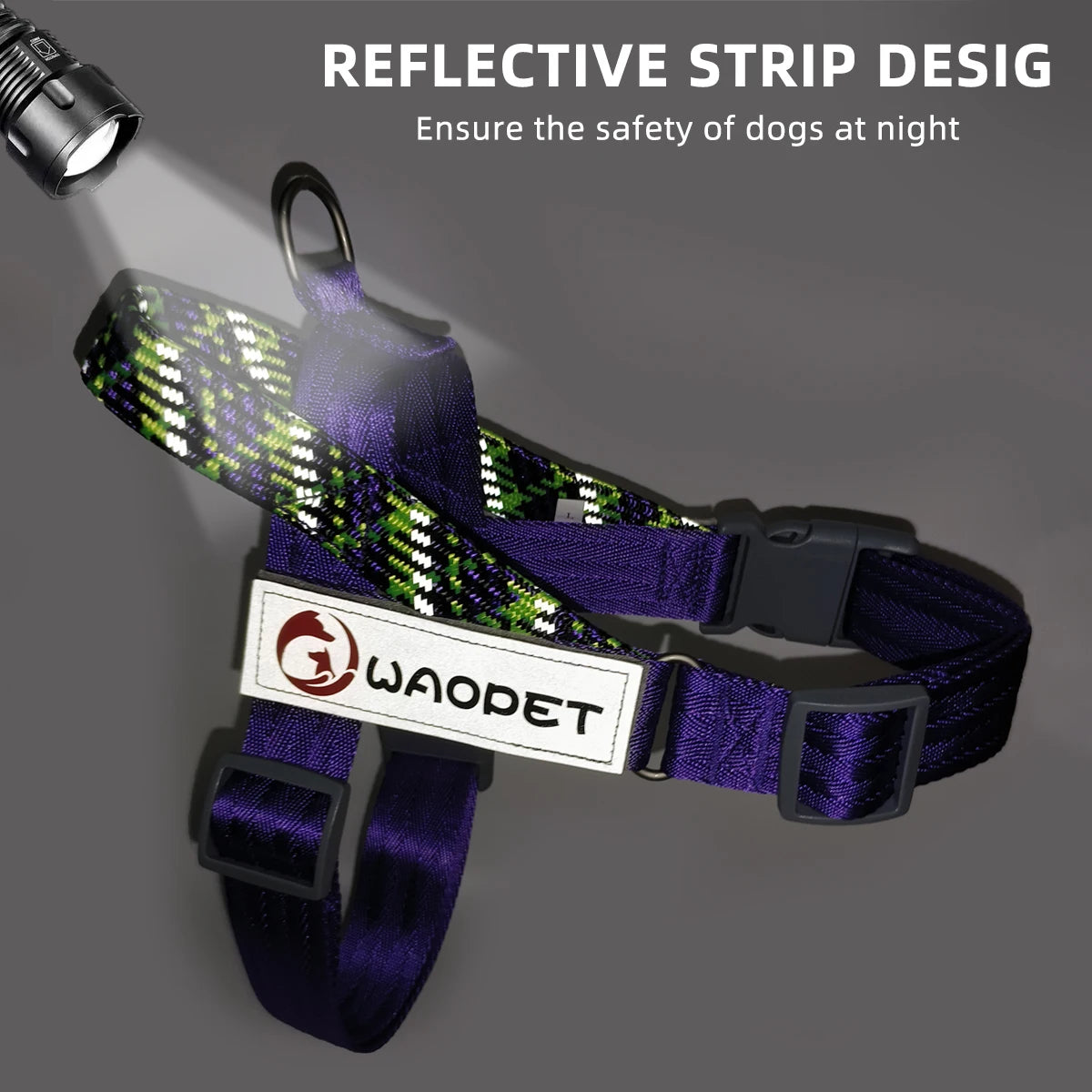 TrailPaw Trailblazer No-Pull Reflective Dog Harness