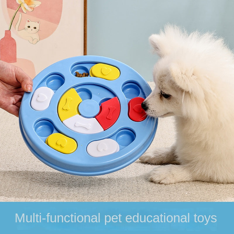 TrailPaw Slow Feeder Puzzle Bowl for Dogs