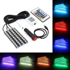 TrailPaw RGB Interior Light Kit — 4pc Car & RV Ambient Strips