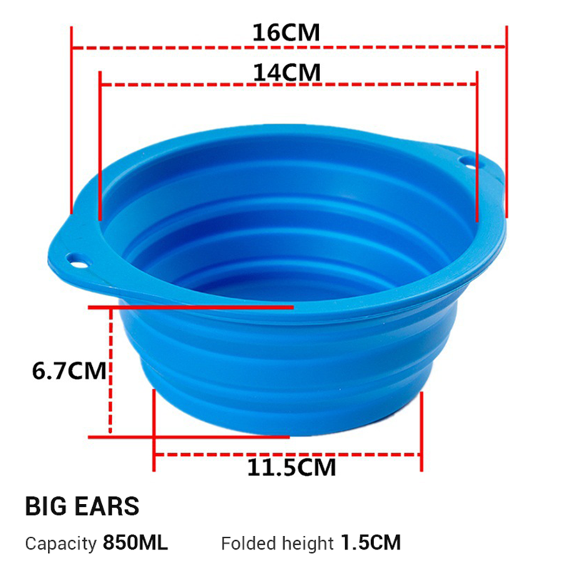 TrailPaw Collapsible Travel Dog Bowl