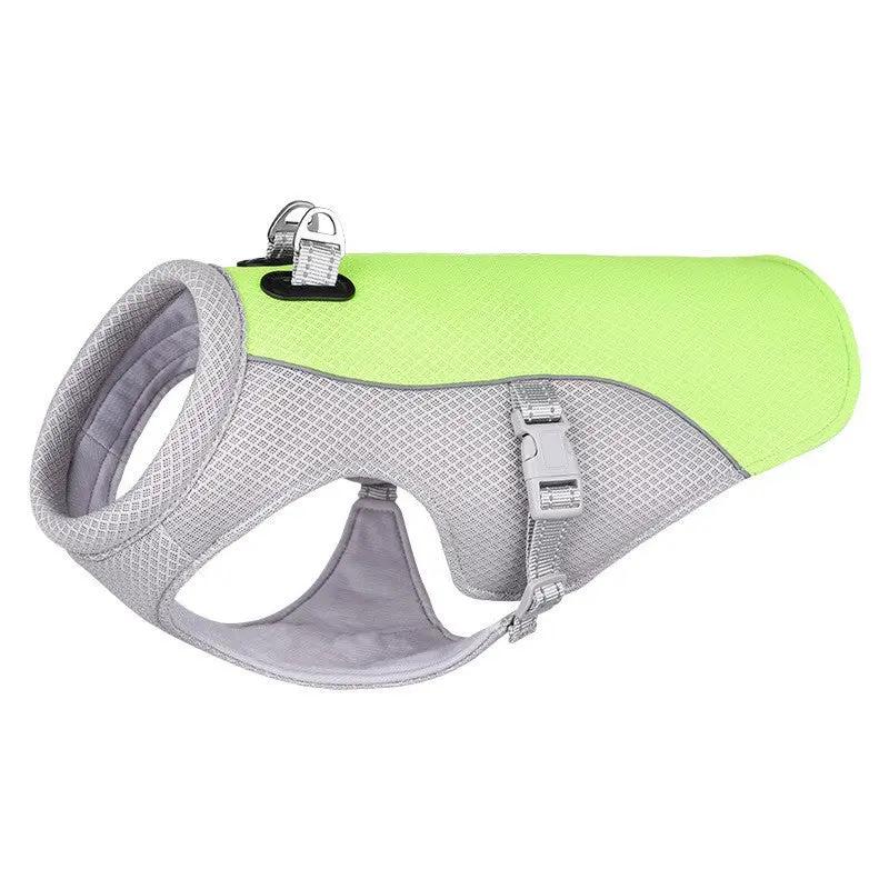 Cool Pet Summer Dog Cooling Vest for Heat Protection, Breathable and Ventilated by eprolo