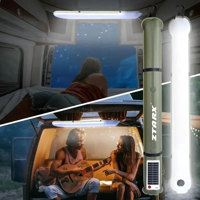 TrailPaw Inflatable Solar Lantern — USB Waterproof Camping Light by eprolo
