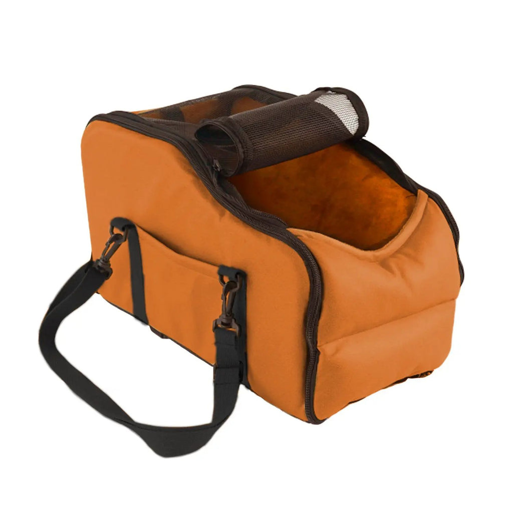 Portable pet bed for outings car travel safety seat center console car cushion car dog bed small dog ride artifact by eprolo