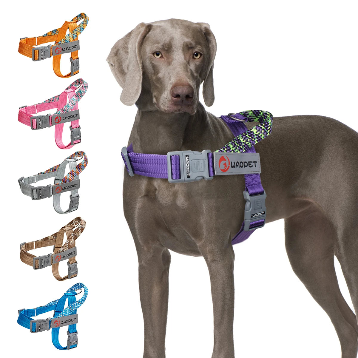 TrailPaw Trailblazer No-Pull Reflective Dog Harness