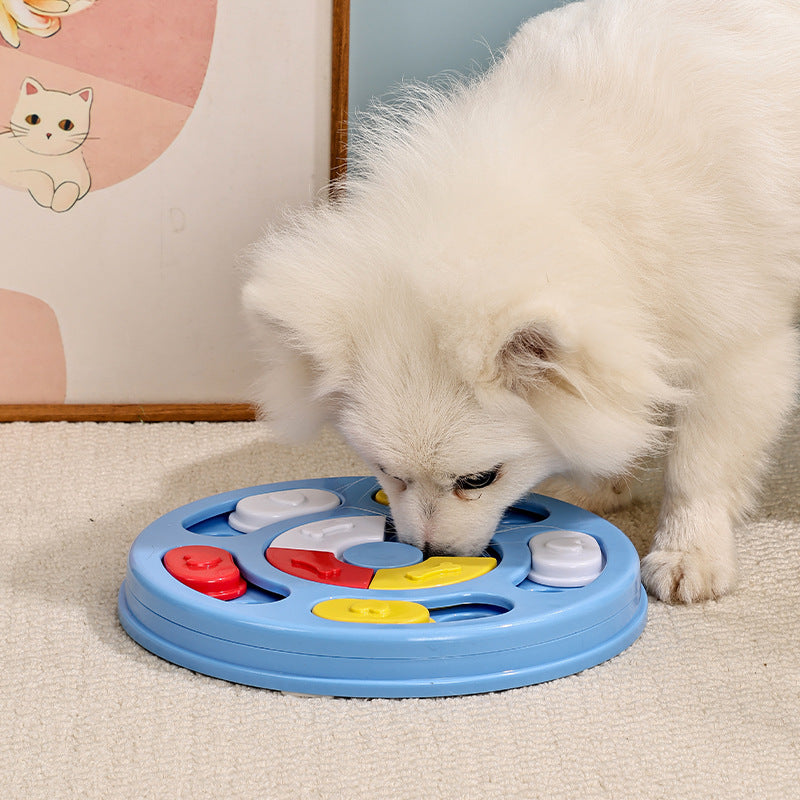 TrailPaw Slow Feeder Puzzle Bowl for Dogs