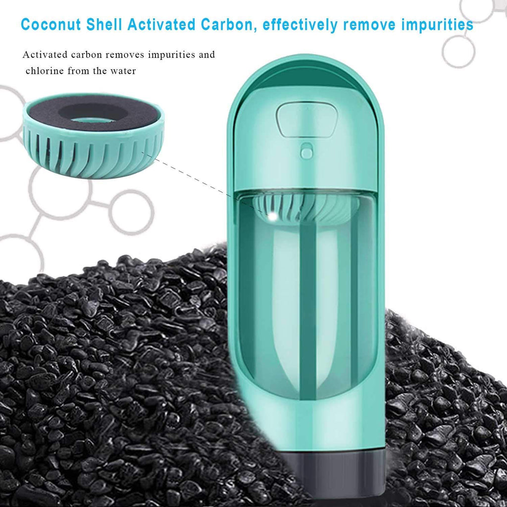 TrailPaw Portable Dog Water Bottle & Bowl