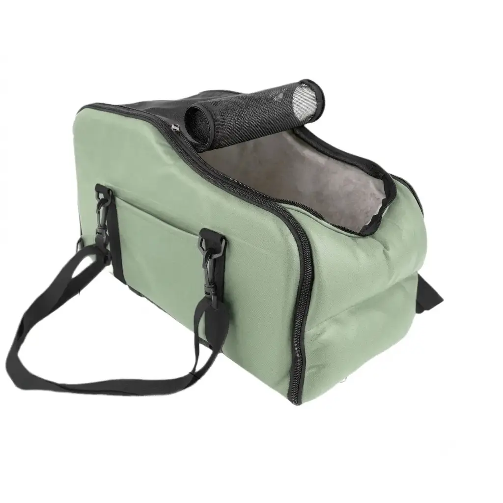 TrailPaw Plush Car Bed — Cosy Portable Seat Cushion for Small Dogs by eprolo