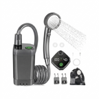 TrailPaw Portable Camp Shower — Digital Display & Adjustable Flow