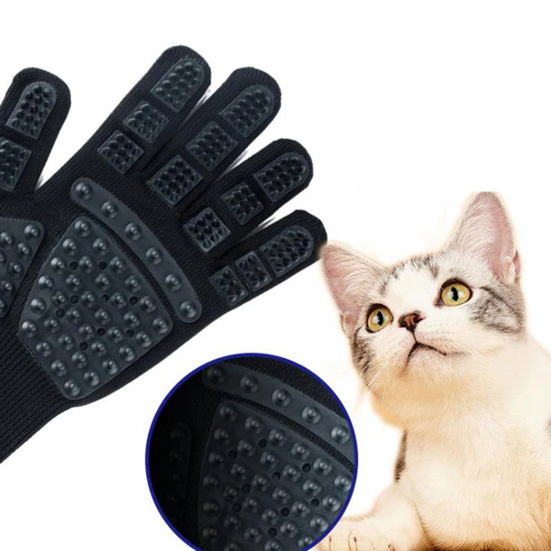 TrailPaw Deshedding Grooming Glove for Dogs & Cats