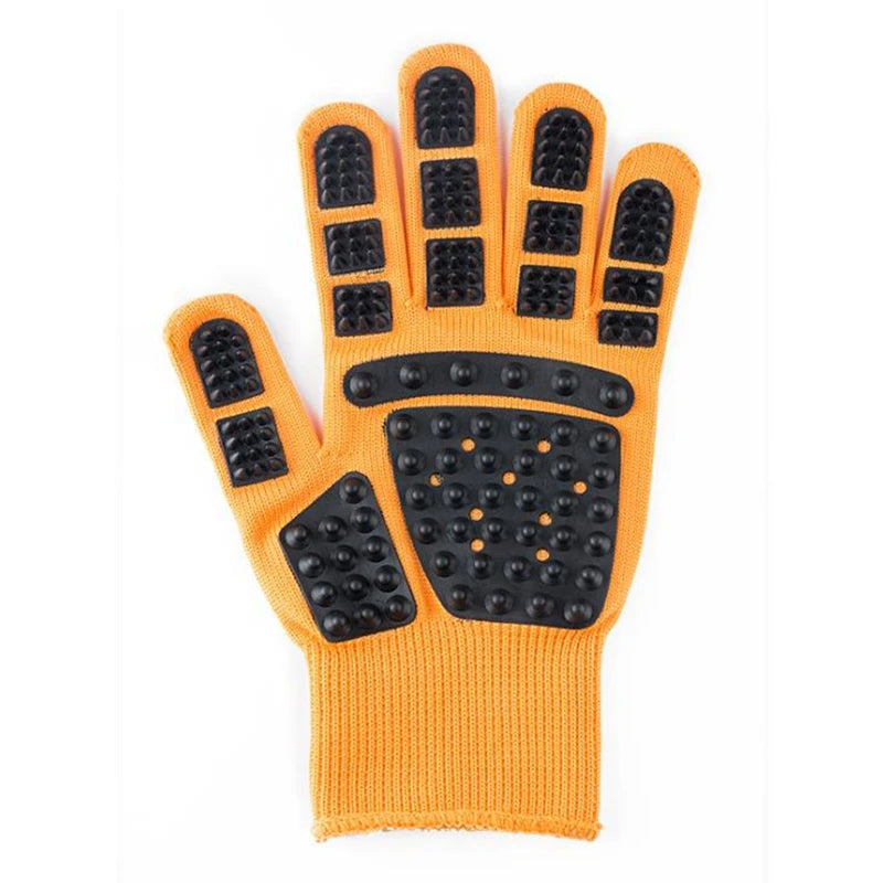 TrailPaw Deshedding Grooming Glove for Dogs & Cats