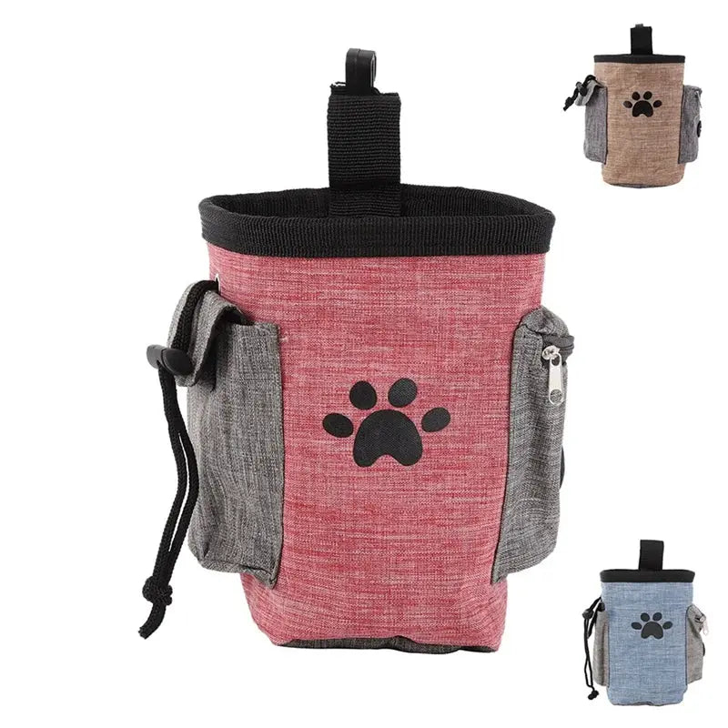 Portable Dog Training Treat Bag Puppy Snack Reward Waist Bag by eprolo