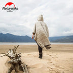 Naturehike Wearable Cloak Sleeping Bag - Waterproof Camp Quilt by eprolo