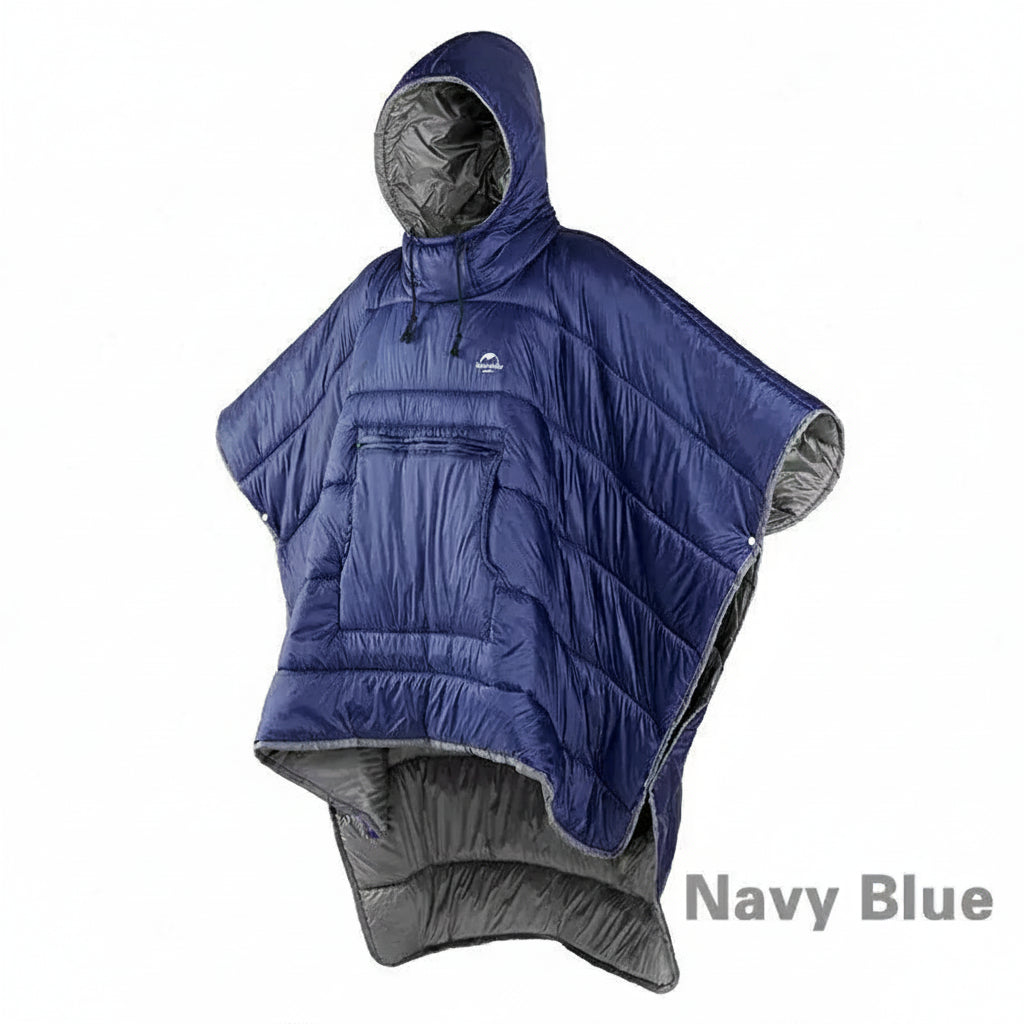 Naturehike Wearable Cloak Sleeping Bag - Waterproof Camp Quilt by eprolo