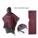 Naturehike Wearable Cloak Sleeping Bag - Waterproof Camp Quilt by eprolo