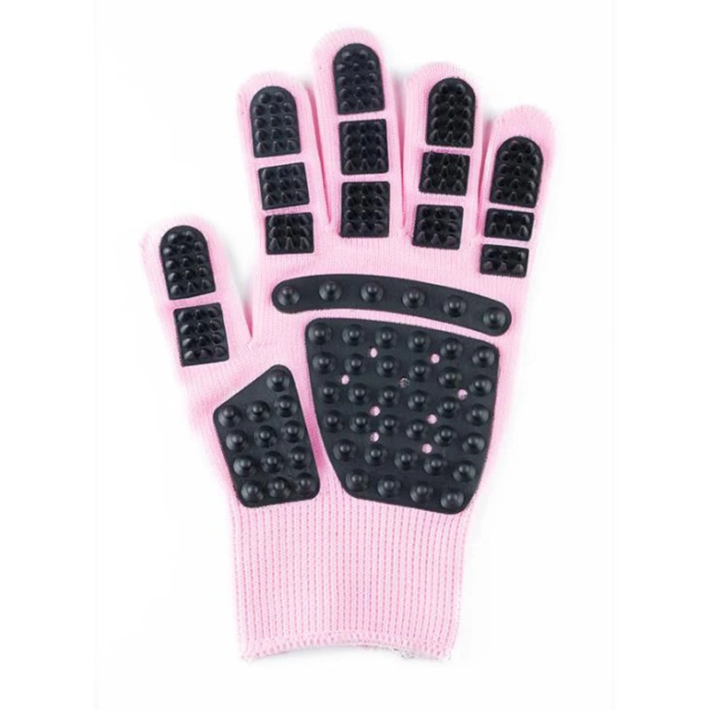 TrailPaw Deshedding Grooming Glove for Dogs & Cats