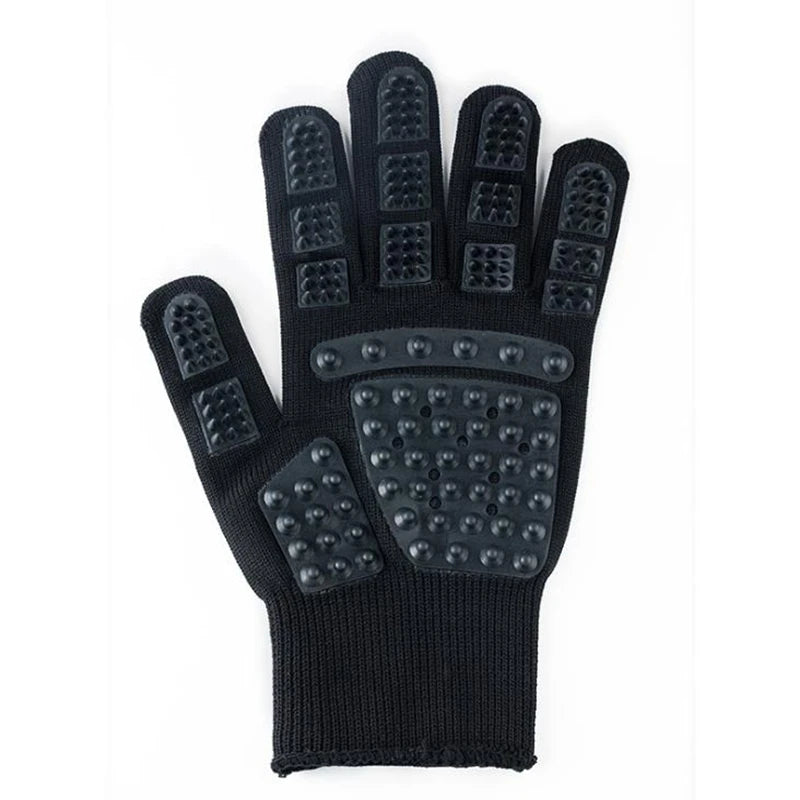 TrailPaw Deshedding Grooming Glove for Dogs & Cats